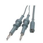 Bipolar Cable (2 Banana – 2 Pin Plug) Straight Tip
