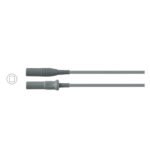 Silicone European Bipolar Cable 10' (3.0 m)