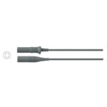 Silicone European Bipolar Cable 10' (3.0 m)